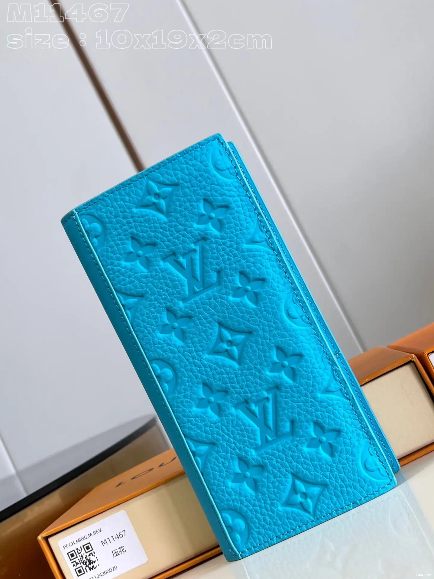 VUITTON WALLET-10*19*2cm BRAZZA LOUIS 0417